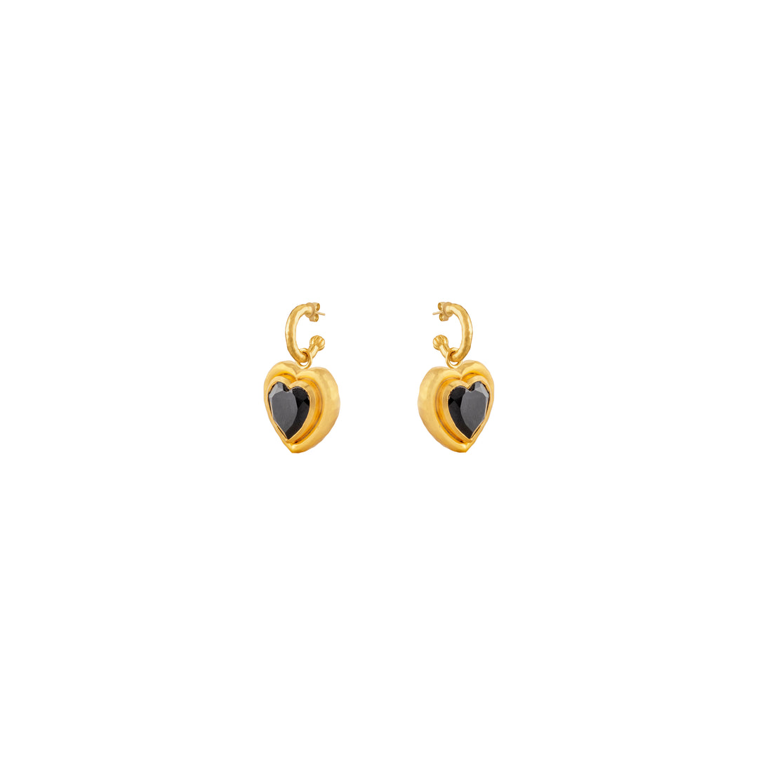 Lover Earrings Black Onyx