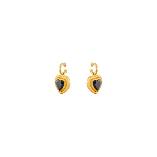 Lover Earrings Black Onyx