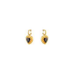 Lover Earrings Black Onyx