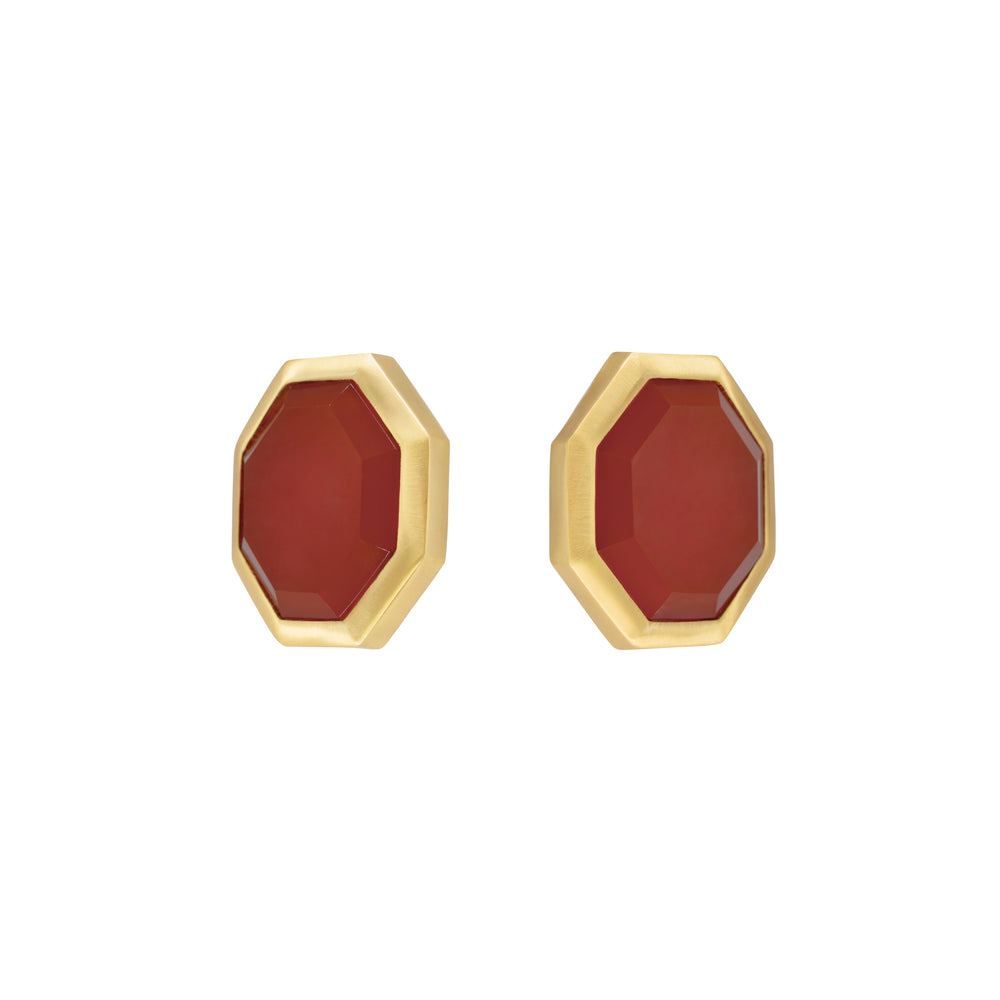 IXV12 Earring Red Onyx