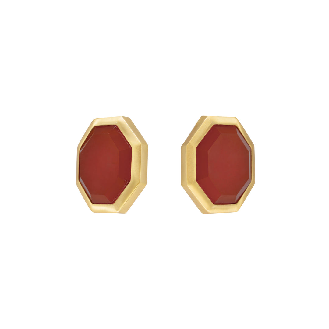 IXV12 Earring Red Onyx