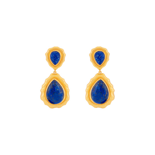 Paulina Earrings Lapis