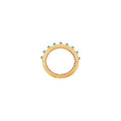 Ava Bangle Blue Turquoise