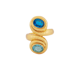 Leela Ring Blue Quartz