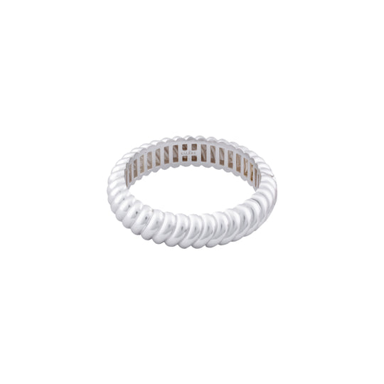 Ripple Bangle Silver