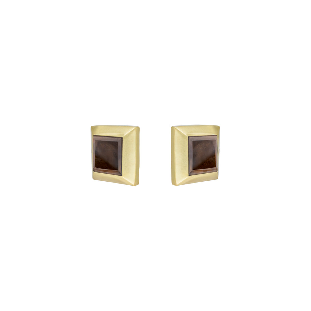 IXV14 Earring Smoky Quartz