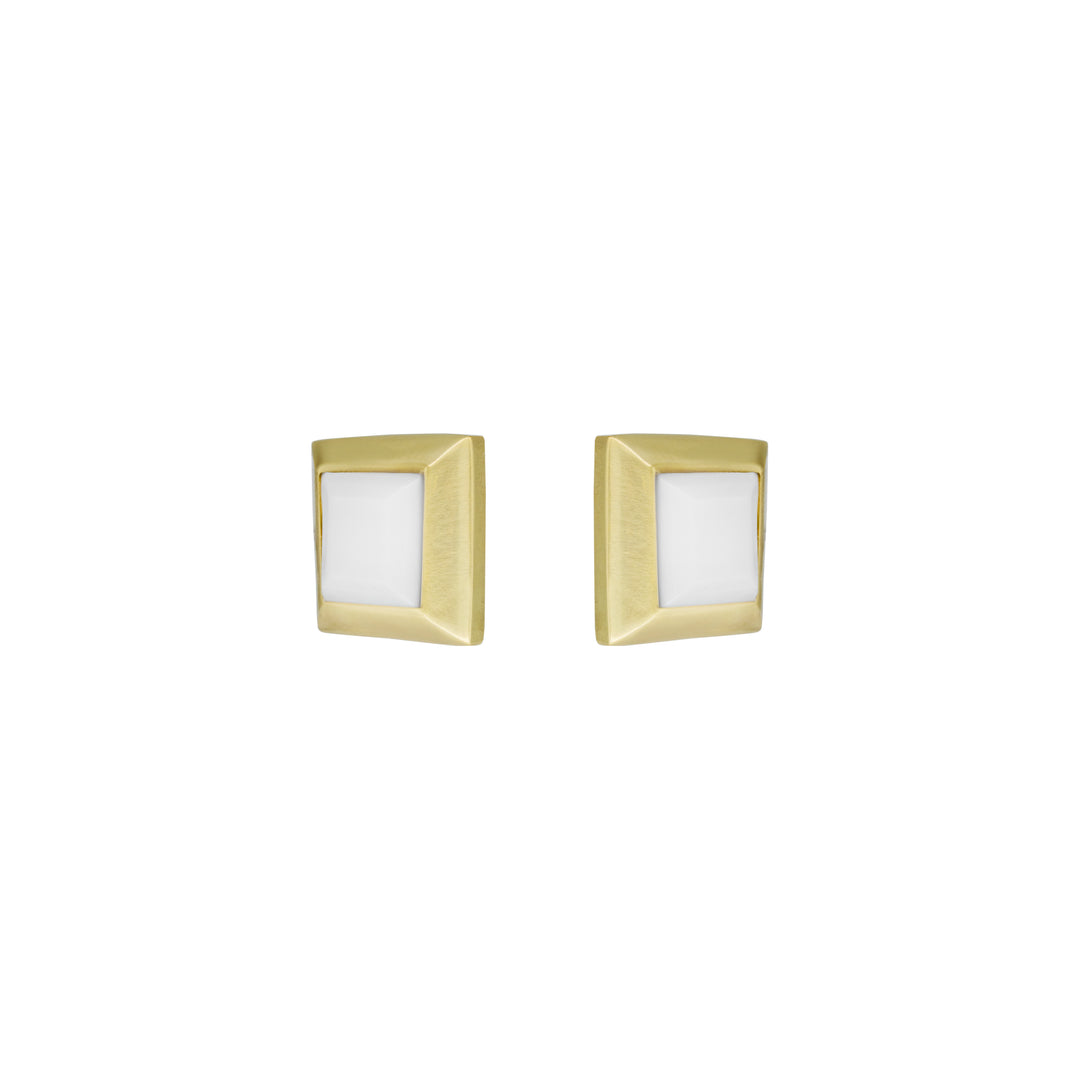 IXV14 Earring White Stone