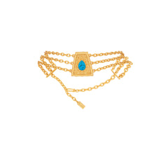 Mayan Choker Blue Turquoise