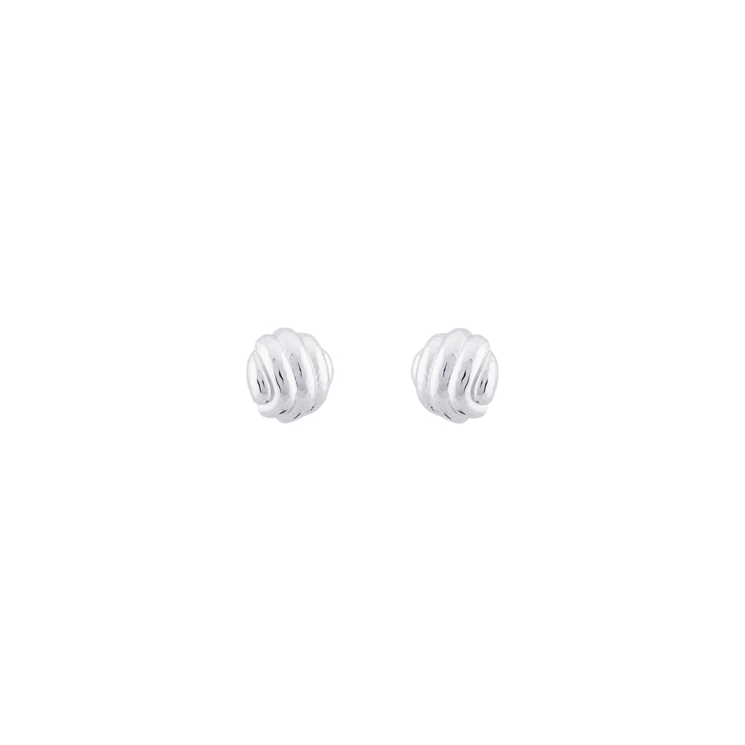 Ripple Earrings Silver