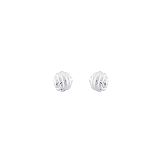 Ripple Earrings Silver