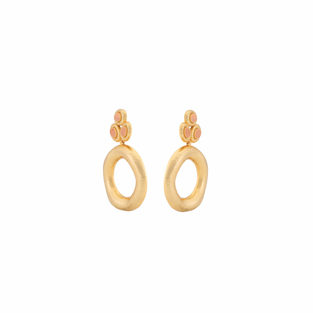 Carlina Earrings Citrine Quartz