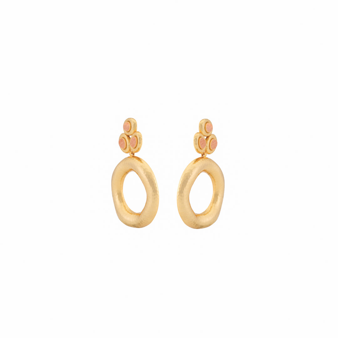 Carlina Earrings Citrine Quartz