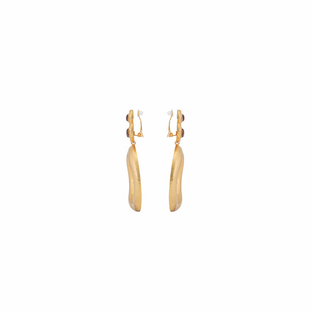 Carlina Earrings Citrine Quartz