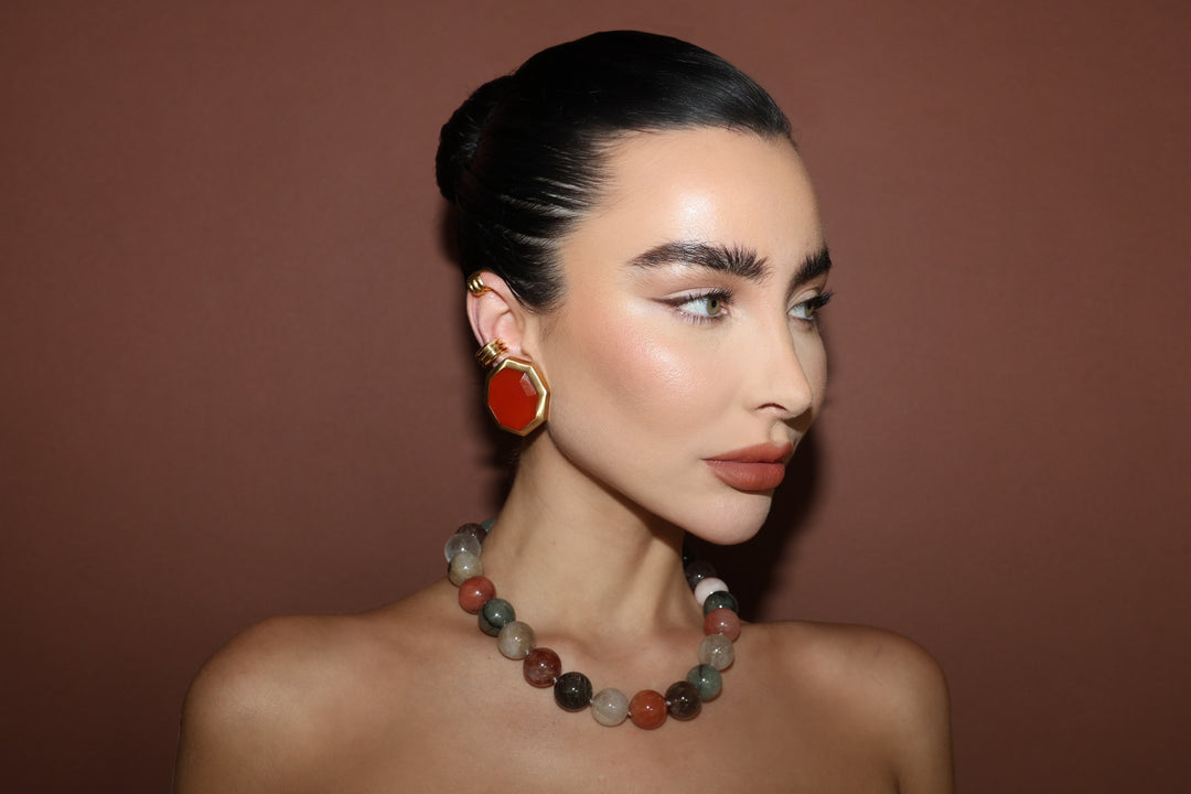 IXV4 Necklace Rutile Quartz