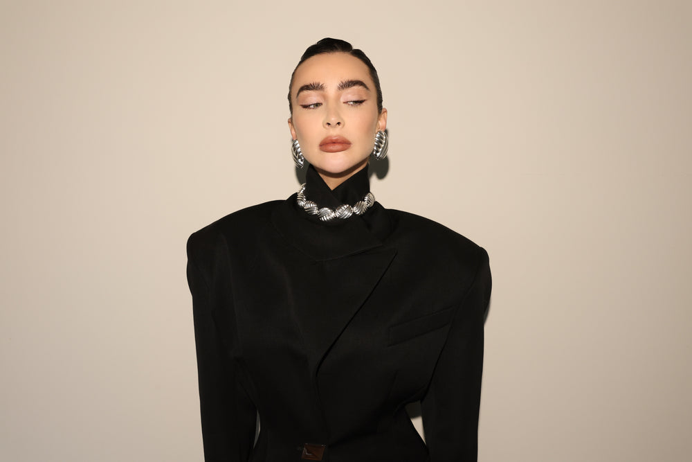 IXV5 Large Earring Silver