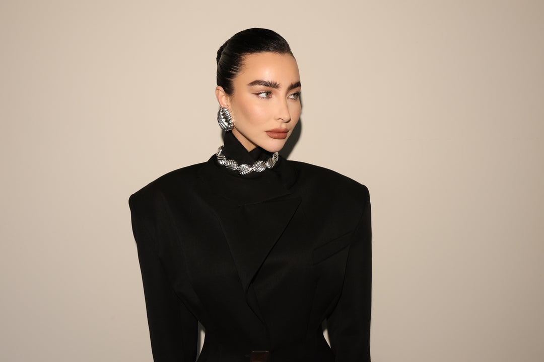 IXV5 Large Earring Silver