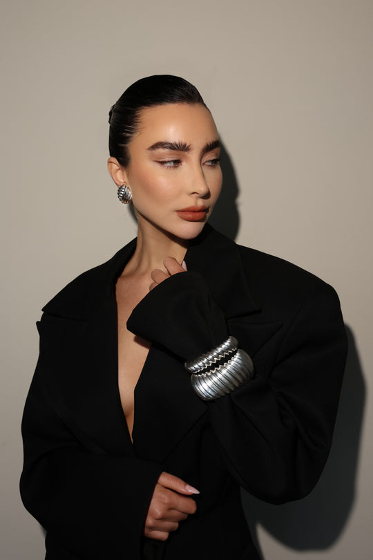 IXV5S Small Earring Silver