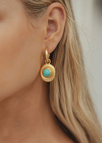 Elisa Earrings Turquoise