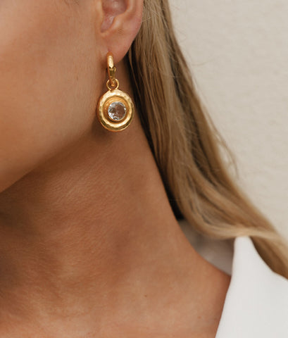 Elisa Earrings Crystal