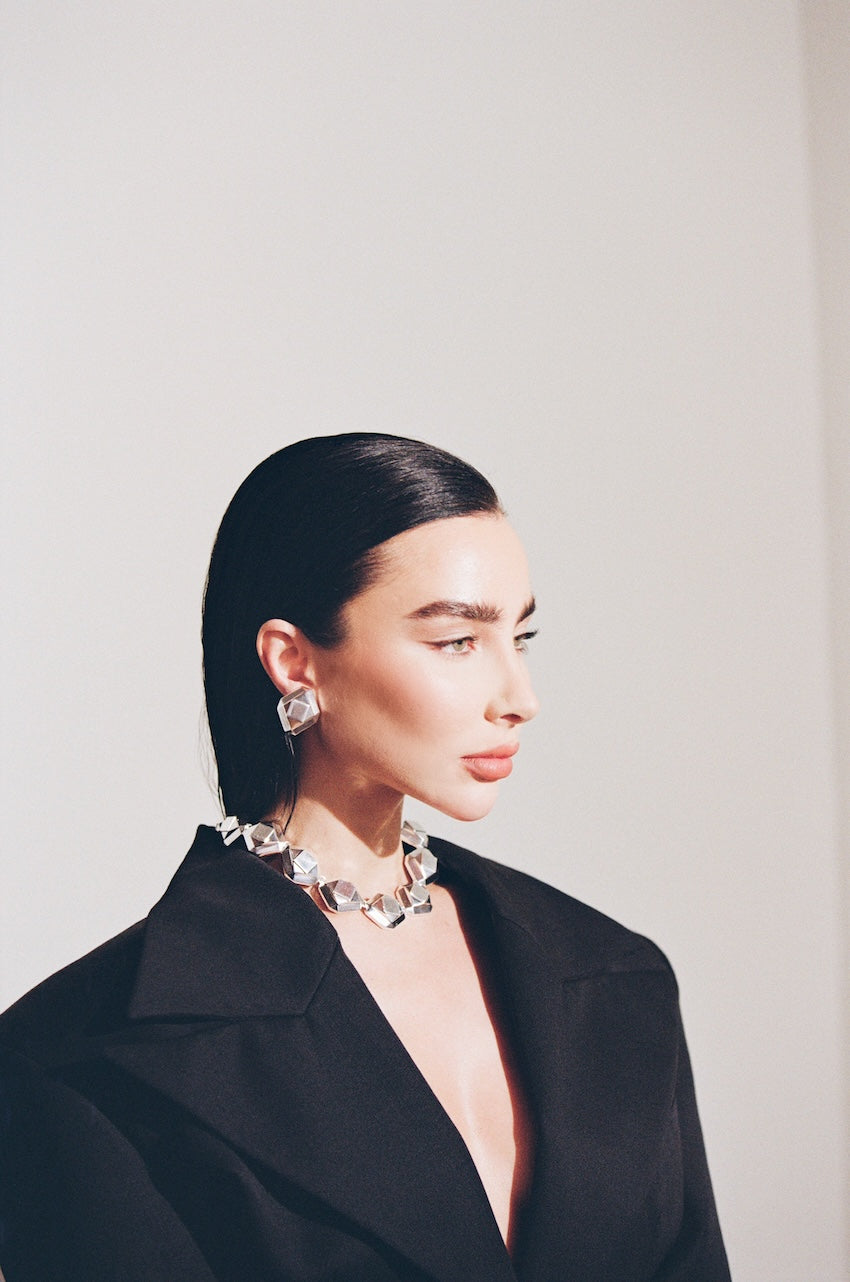 IXV2 Small Earring Silver