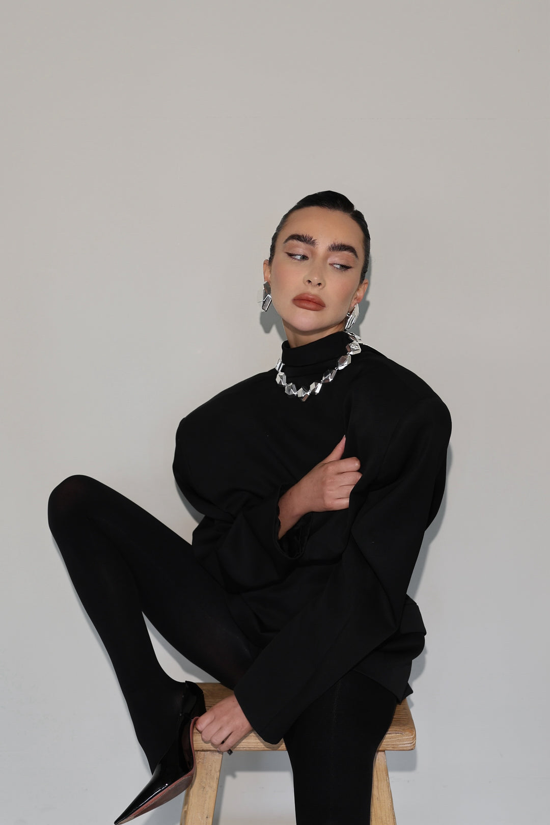 IXV2 Necklace Silver