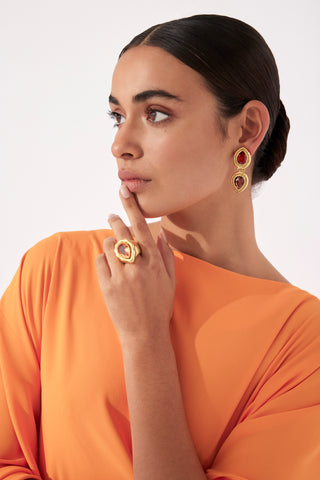 Paulina Ring Citrine Quartz