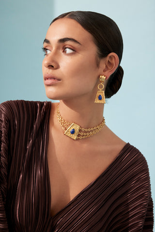 Mayan Choker Lapis