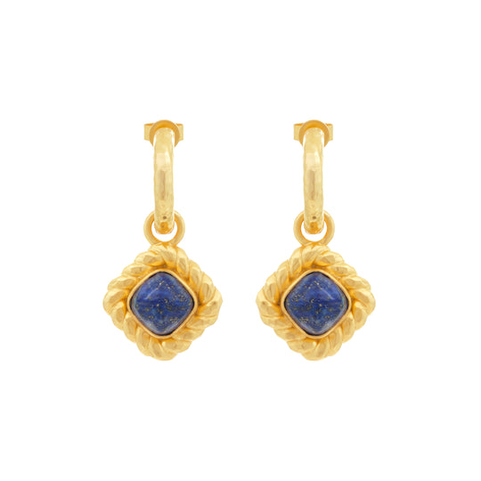 Pia Earrings Lapis