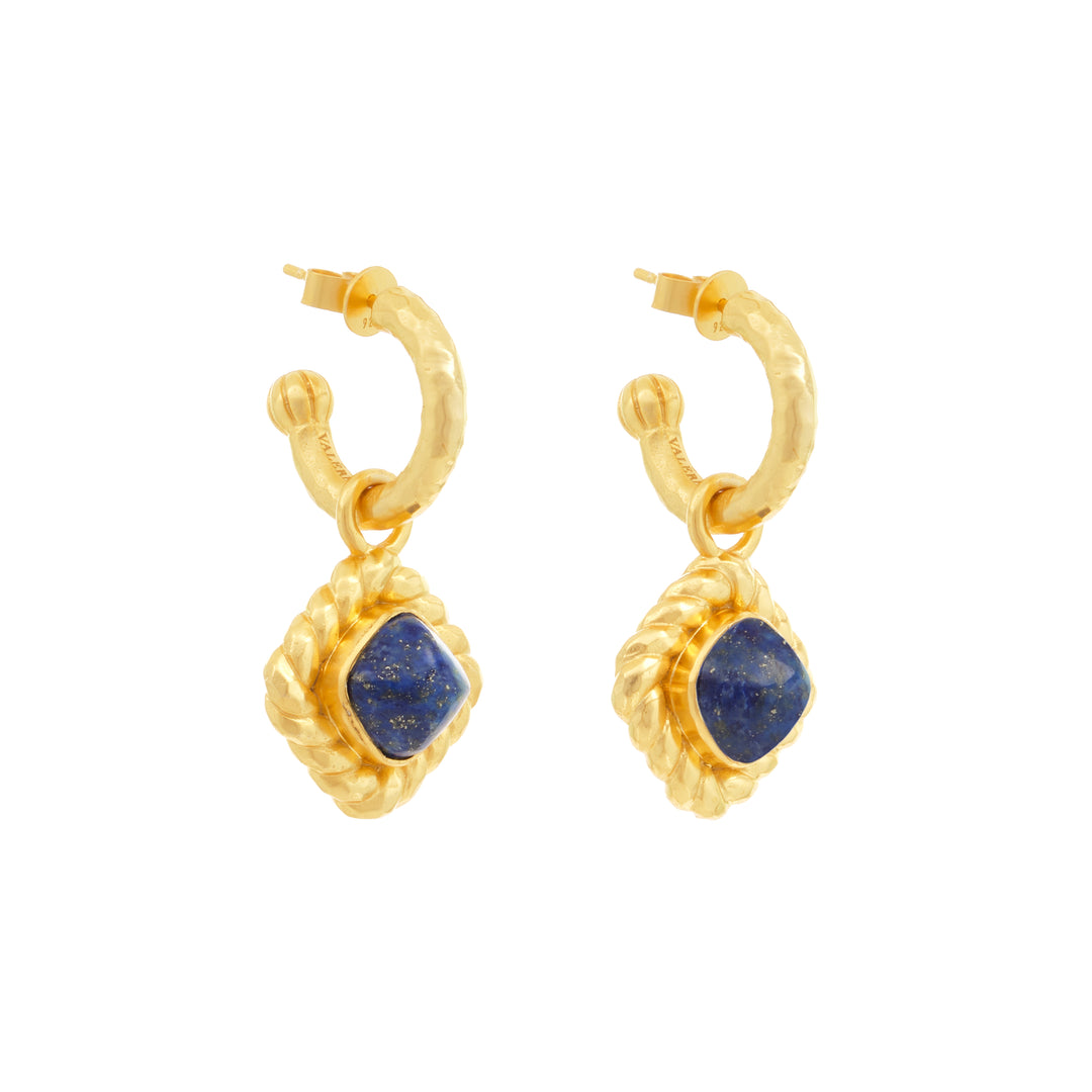 Pia Earrings Lapis