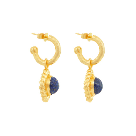 Pia Earrings Lapis