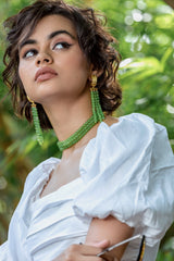 Midori Necklace Peridot Jade