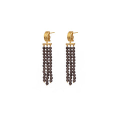 Midori Earrings Smoky Quartz