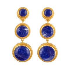Alanna Earrings Sodalite