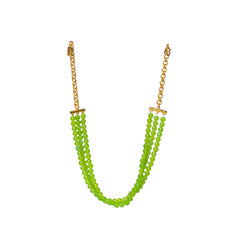 Midori Necklace Peridot Jade