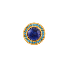 Aloha Ring Sodalite & Topaz Quartz