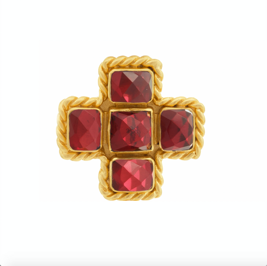 Rosa Ring Ruby Quartz