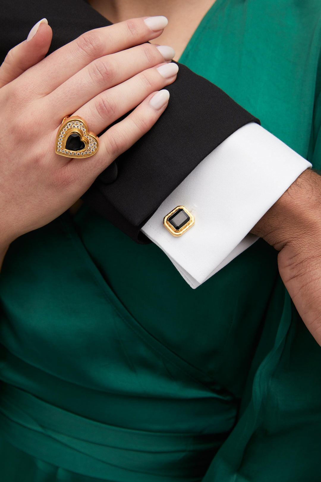 Scandal Cufflink Black Onyx